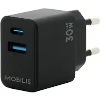 Mobilis 30w Usb-a-und Usb-c-wandladegerät