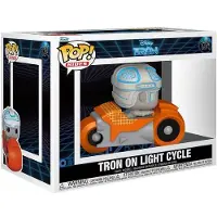 Funko POP! FK80206 - Tron(1982) POP! Rides Deluxe Vinyl Figur Tron w/Cycle 9 cm - Neu