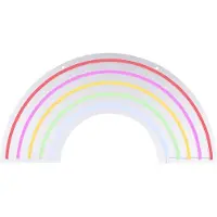 JUST LIGHT LED-Wandleuchte Neon Rainbow, USB