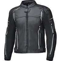 Held Torver Top Motorrad Lederjacke, schwarz/weiß, 52