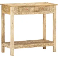 vidaXL Modulares Mittelsofa mit Kissen Grau Imprägniertes Holz