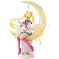 Tamashii Nations Sailor Moon Eternal FiguartsZERO Chouette PVC Statue Super Sailor Moon Bright Moon 19 cm
