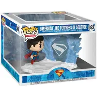Funko POP! FK86642 - Superman (2025) POP Moments Vinyl Figuren Superman and Fortress of Solitude 9 cm - Neu