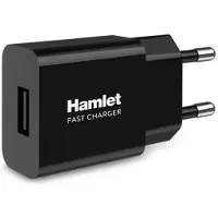 Hamlet XPWCU110, Drinnen, AC, 5 V, 2,1 A, Schwarz