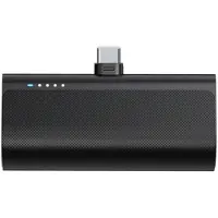 BlueStar Powerbank Blue Star 5000 mAh with built-in connector USB C 2,1A W0556 black