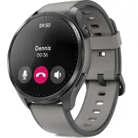 Hama Smartwatch "Smartwatch m. GPS (1,43", Musikspeicher, Telefonfunktion, wasserdicht)"(/ 1,43 ″)