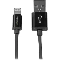 StarTech.com .com 15cm USB auf Lightning Kabel - kurzes USB Ladekabel für iPhone / iPod / iPad - Apple MFi- - Schwarz, 0,15 m, Lightning, USB A, Männlich, Männlich, Schwarz