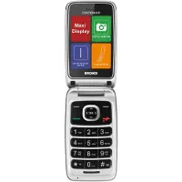 Brondi Contender, Klapphandy, Dual-SIM, 7,62 cm (3"), 1,3 MP, 800 mAh, Weiß