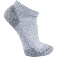 Carhartt Midweight Cotton Blend Low Cut Sock 3 Pair grey (GRY) L