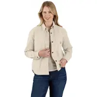 Carhartt Rugged Flex Loose Fit Heavyweight Duck Overshirt oat milk (A16) XL REG