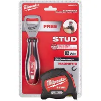 TTI Bandmaß 5m Milwaukee Stud magnetisch + Flaschenöffner