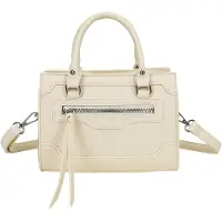 Gallantry Paris Gallantry, Handtasche Damen mit Zipper, festen Henkeln und Gurt, Beige
