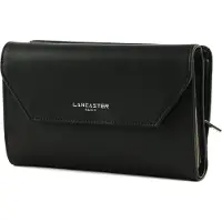 Lancaster Portemonnaie/Begleitetasche, glatt, Schwarz