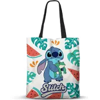 Stitch Disney Lilo & Stitch Frog Einkaufstasche Mehrfarbig Mehrfarbig One Size
