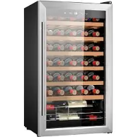 Cecotec Weinkühlschranke Bolero GrandSommelier 34030 Inox Compressor