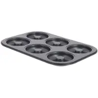 De Buyer Backblech Savarinen 6x8 cm 31,5x21,5x2,2 cm Silber Blechform