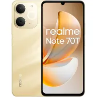 Realme Note 70T, 17,1 cm (6.74"), 4 GB, 64 GB, 50 MP, Android 15, Gold