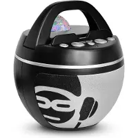 IDance BB-10M Partylautsprecher Schwarz mit Bluetooth und Lichteffekt 40 Watt