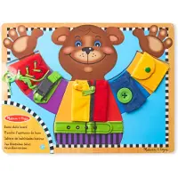 Melissa & Doug Grundfähigkeiten Brett (806122) Puzzle