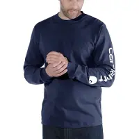Carhartt Logo Langarmshirt