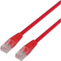 Aisens A135-0239, 2 m, Cat6, U/UTP (UTP), RJ-45, RJ-45, Rot