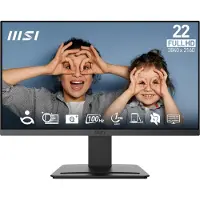 MSI PRO MP223 E2, 54,5 cm (21.4"), 1920 x 1080 Pixel, Full HD, LED, 1 ms, Schwarz