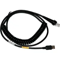 Honeywell CBL-503-500-C00, Schwarz, 5 m, USB A, LAN, Männlich, Weiblich