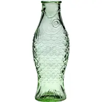 Serax Wasserkaraffe Fish & Fish Glas von Paola Navone Green 850 ml