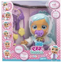 IMC Toys Cry Babies Dressy Kristal Malatina, Babypuppe, Weiblich, 3 Jahr(e), Mädchen, Mit Ton, 809 g