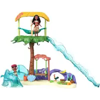 Mattel Disney Vaiana 2 Spielzeuge, Vaianas Inselabenteuer-Spielset mit 2 kleinen Puppen, 2 Freunden und 8 Zubehörteilen, Modepuppe, 3 Jahr(e), Junge/Mädchen, 307 mm, 466,1 g, Mehrfarbig
