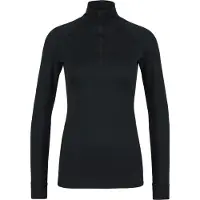 Stoic - Women's Merino240 BengtSt. Half Zip - Merinounterwäsche Gr L schwarz
