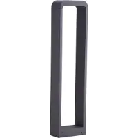 LINDBY LED-Wegeleuchte Emima, 80 cm, anthrazit, Aluminium