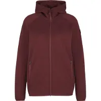 Stoic - Women's MerinoFleece335 MMXX. Lulea Zip Hoody - Fleecejacke Gr S rot