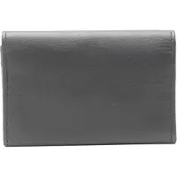 Esquire Leder Geldbörse Logo Coin Wallet Black schwarz
