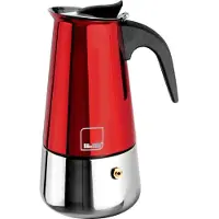 Ibili Moca Rosso Kaffeemaschine 6 Tassen