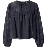 Levi's Levis Klassische Bluse "JOSEPHINE LS HOLI" mit elastischem Bund