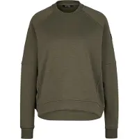 Stoic - Women's MerinoFleece335 MMXX. Lulea Crew - Merinopullover Gr XXL braun/oliv