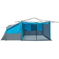vidaXL Innenzelt 8 Personen Blau Taft