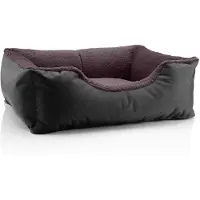 BedDog Hundebett Teddy, Hundesofa aus Cordura und Microfaser-Velours, waschbares
