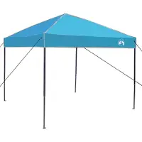 vidaXL Pavillon-Zelt 243 x 243 x 251 cm Blau Stoff