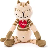 Generique Katze Kate, mittel - Beige (38 cm)