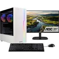 Captiva Entry Gaming R93-532 TFT Bundle, 3,4 GHz, AMD Ryzen 7, 5700X, 16 GB, 1 TB, Windows 11 Home