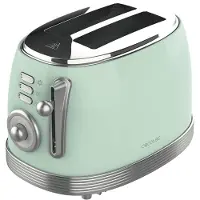 Cecotec Vertikale Toaster Toast&Taste 800 Vintage Light Green