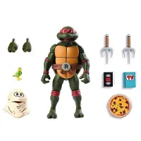 NECA Teenage Mutant Ninja Turtles Cartoon Action Ultimate Raphael Vhs-figur 18 Cm Mehrfarbig Mehrfarbig One Size