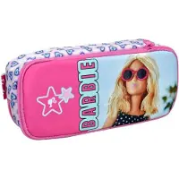 Barbie Summer Federmäppchen mit 2 Fächern 26 cm
