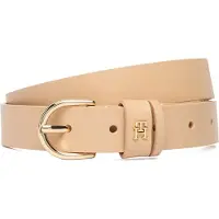 Tommy Hilfiger Essential Effortless Belt Clayed Pebble Größe: 90 | Gürtel Outlet | Damen