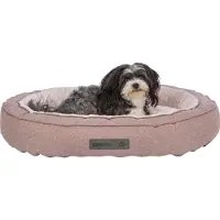 Trixie 37880, Polster-Haustier-Bett, Drinnen, Hund, Pink, Oval, Polyester