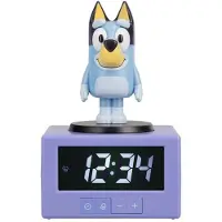 Paladone Bluey Wecker Lila Lila One Size