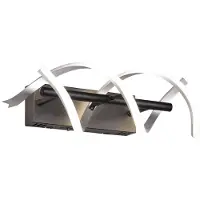 TRIO LED-Wandleuchte Sequence, dimmbar, CCT, aluminium