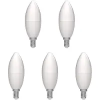Avide LED-Kerzenlampe E14 B35 2,9W 470lm 4000K (5 St.)